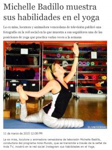 Michelle Badillo muestra sus habilidades en el yoga - EL UNIVERSAL-page-001